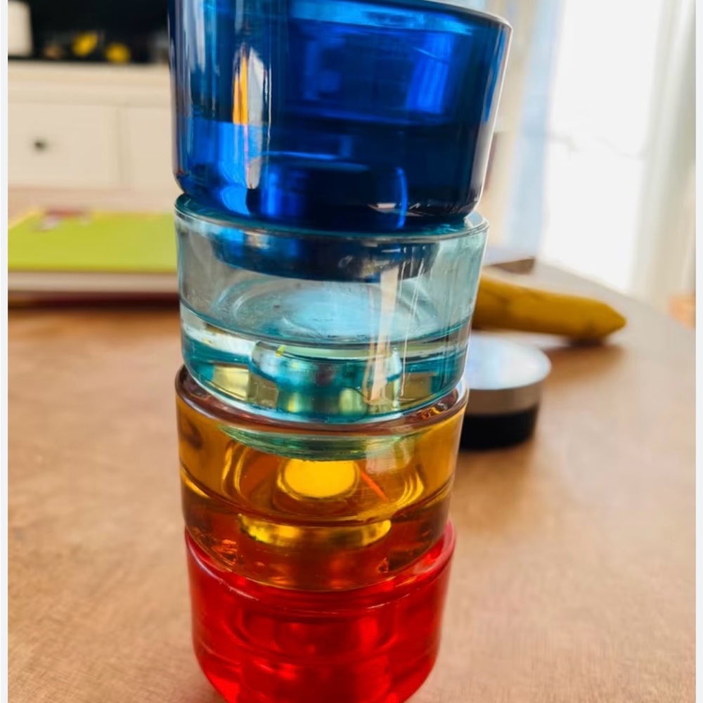 IKEA stackable tea light holders (set of 4)